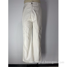 Solid Color Heavy Industry Multi Pocket Workwear Pants